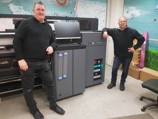 Installed: with the new HP Latex L3600 at VFX Digital are