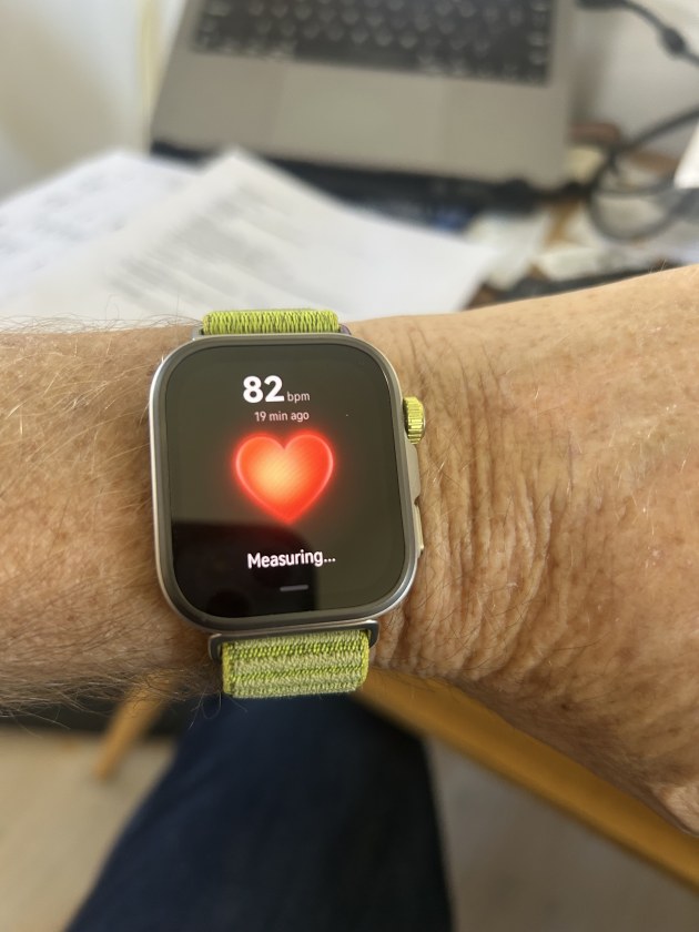 I like the heart monitor.