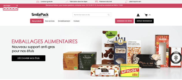 Democratising access to simplified packaging solutions: Smilepack.fr, the first fully integrated web-to-pack platform