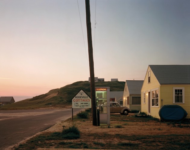 Roseville Cottages, Truro, Massachusetts, 1976. Courtesy and Copyright of Joel Meyerowitz