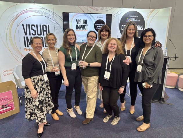 Partnership with HP announced t this networking event at Visual Impact: Women in Print