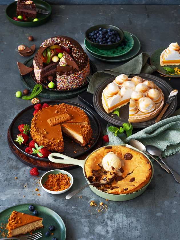 Woolworths has revealed a revived cast of almost 150 new and reformulated cakes, biscuits, muffins, and baked desserts.