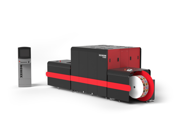 7-colour label printing: Xeikon PX30000