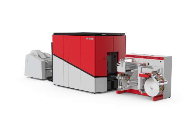 Xeikon will demonstrate its CX500 press combined with an offline laminator.