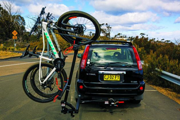 vertical mountain bike rack