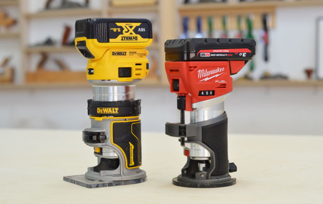 Trampe Tordenvejr rulle Tested: Cordless trimmers, DeWalt vs Milwaukee - Australian Wood Review