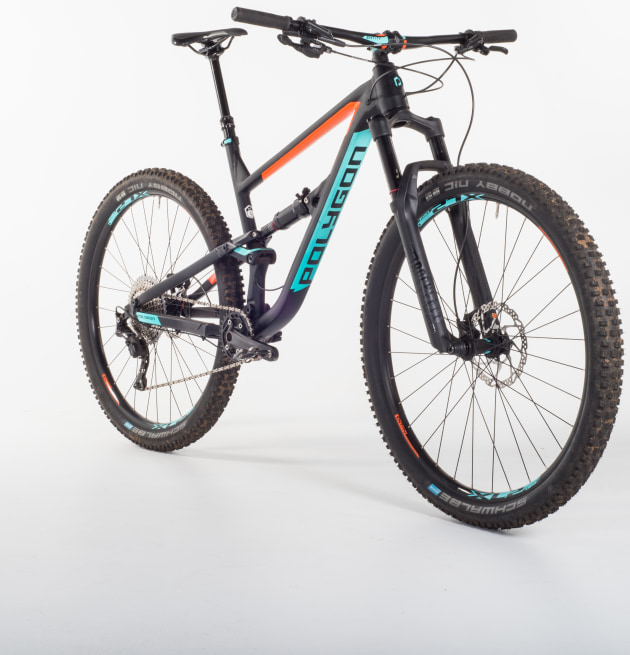 polygon full suspension mountain bike