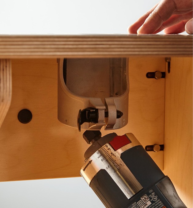 New release Veritas trimmer router table Australian Wood Review