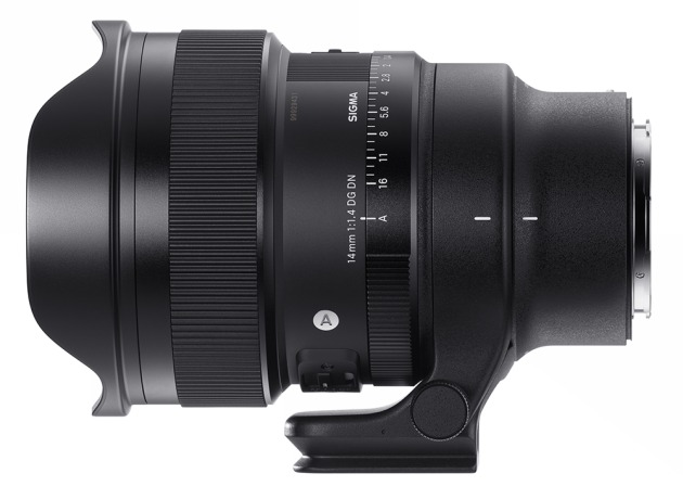 Sigma announces fastest ever wide angle lens 14mm F1.4 Art