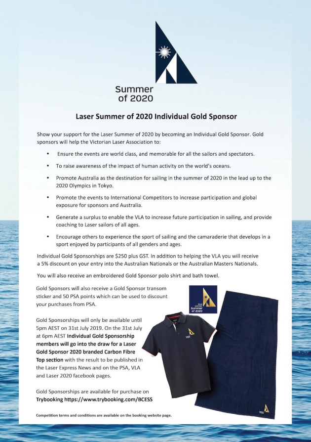 Laser 2020 Gold Sponsor