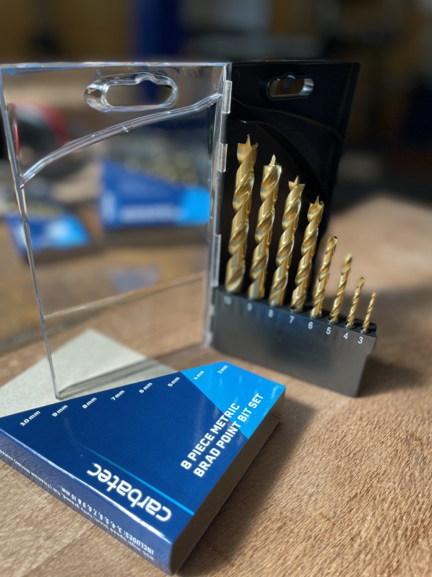 Now in smaller sets metric brad point bits Australian Wood Review