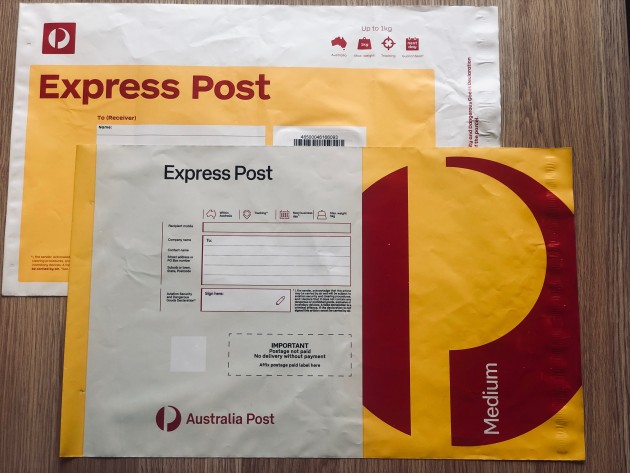 Postage Satchels Australia Post 2024 favors