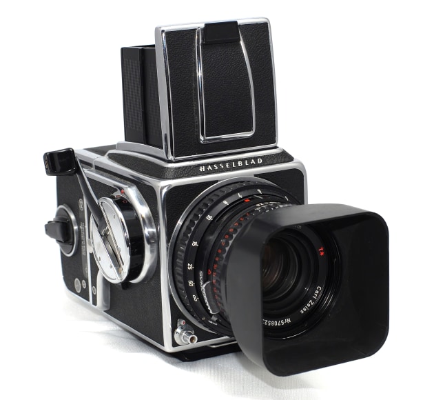 Square format outlet film camera