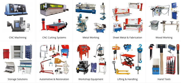 Machinery warehouse 2024