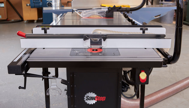 Sawstop router table outlet top