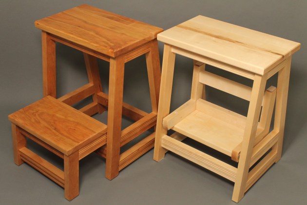 Making a fold out step stool Australian Wood Review