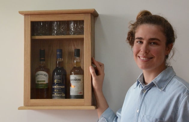 How to make a Whiskey Cabinet Australian Wood Review