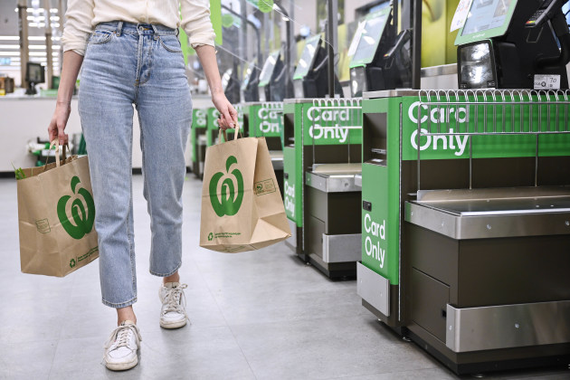 Coles outlet woolworths bags
