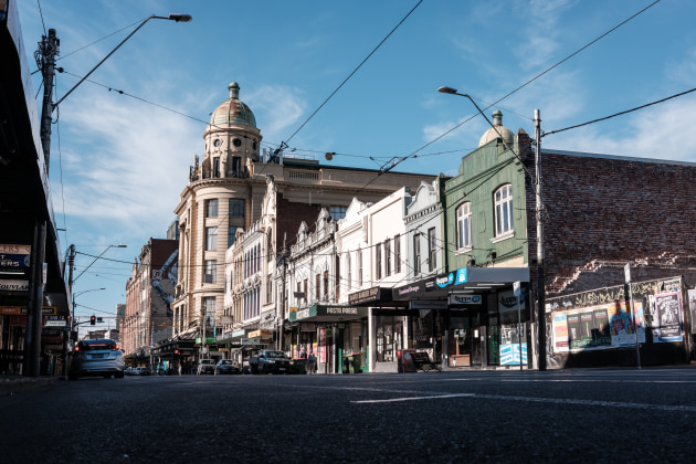 I’m a Chapel Street local and have lived and raised my family in the area for the past 30 years. While a familiar view, I love walking this street with my camera in hand, a spare battery in my pocket, and nothing to distract me from capturing compelling frames. Fujifilm X-E5, Fujinon XF 23mm F2 R WR lens. 1/250s @ f8, ISO 160.