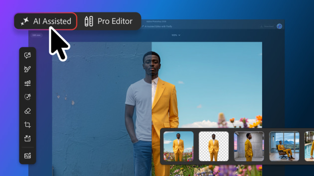 AI Assisted Editor. Image: Adobe