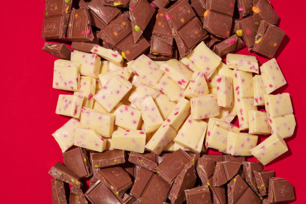 Each piece has its own little surprise, whether it’s a pop of fizz, a chewy bite or a satisfying crunch.