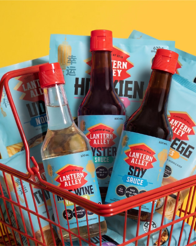 Lantern Alley by Woolworths Food Company, Gold winner in Identity & Branding – Food