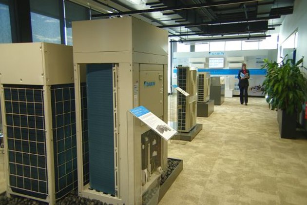 Daikin Park showroom.