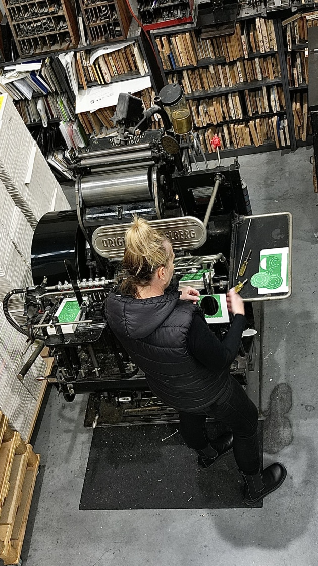 Carving out a niche: Taylor’d Press has deliberately chosen to remain focused on traditional craft techniques