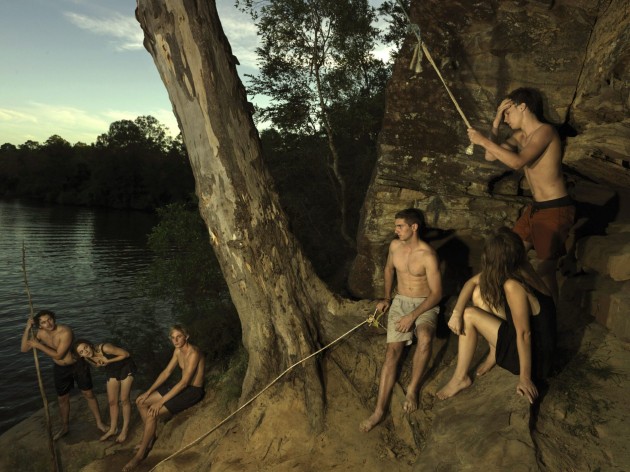 Ebenezer rock drop. Image: © Tamara Dean / Museum of Australian Photography / Michael Reid Gallery