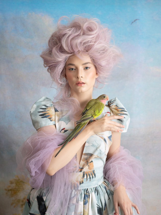 PRINCESS PARROT, 2025 (Series - The Age of Wonder). Image: Alexia Sinclair