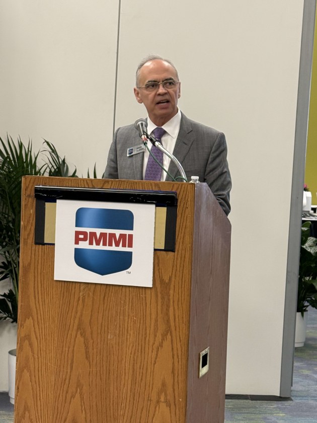 Jorge Izquierdo, vice president of market development at PMMI: sustainability discussions now extend well beyond packaging materials.