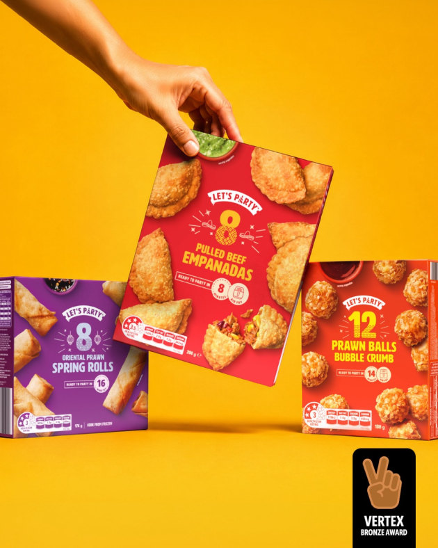 Bronze award winner: Let's Party range