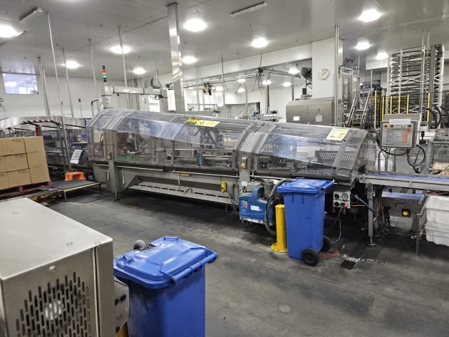 McCain Foods' cartoning machine with new control system.