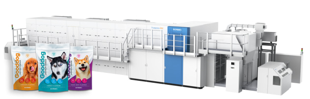 Full-scale production: Screen’s Truepress PAC 830F