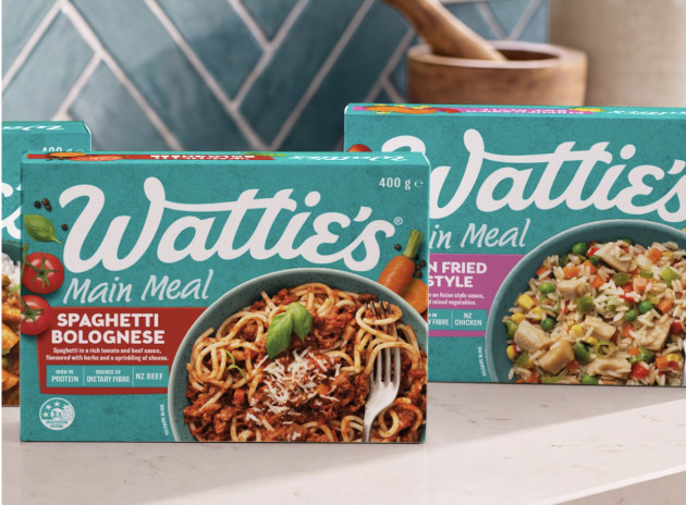 Wattie’s new Main Meals range features redesigned packaging by Boxer Brands.