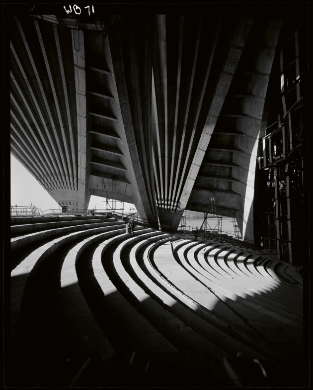 Sydney Opera House during construction, November 1965. Image: Max Dupain/State Library of NSW (supplied)