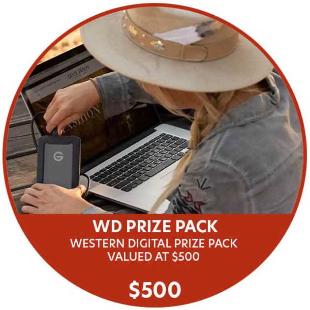 Western Digital prize pack