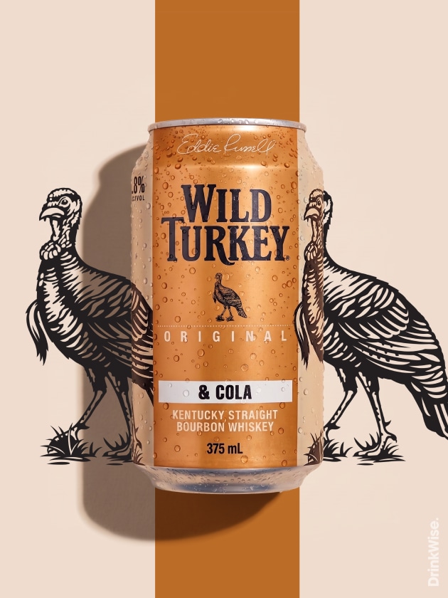 The Creative Method has refreshed Wild Turkey’s 39-SKU Australian RTD portfolio, giving greater prominence to the brand’s turkey illustration.