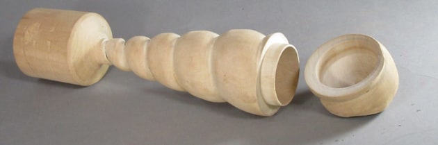 Turned and Carved Shell Box - Australian Wood Review