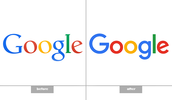 Google logo rebrand