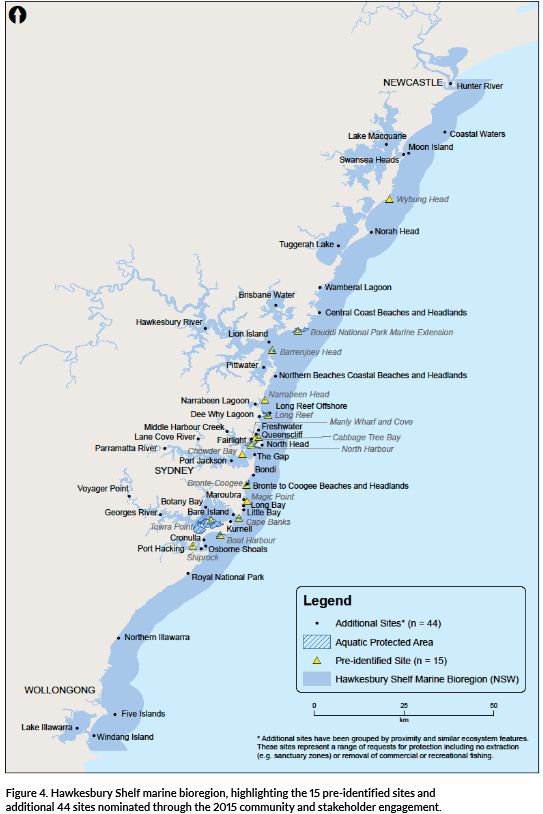 RFA guide for submissions on Sydney marine park Fishing World