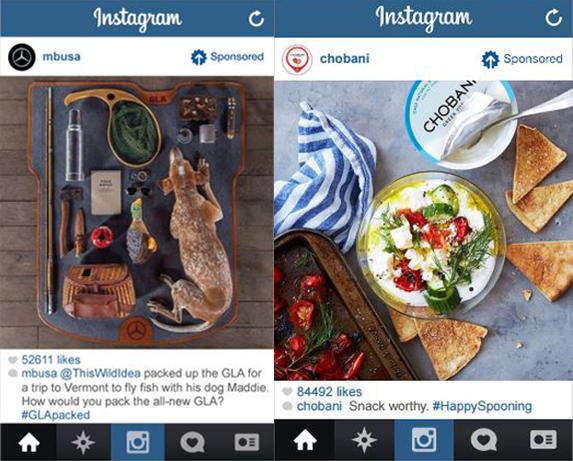 Instagram case studies from when they first launched.