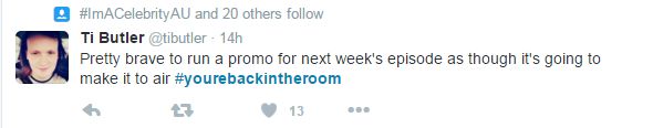 Youre back in the room
