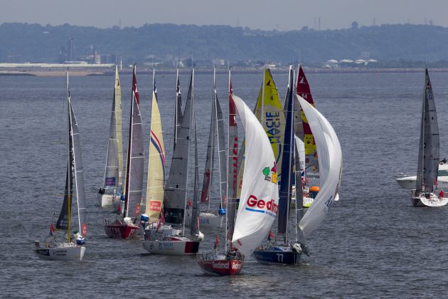 La Solitaire Le Figaro 2016 start