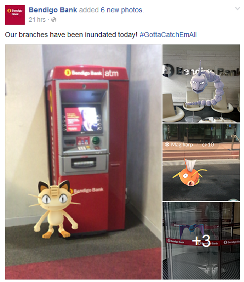 bendigo bank pokemon