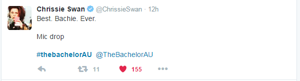 The Bachelor tweets 28/7 5