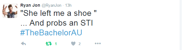 The Bachelor tweets 28/7 8
