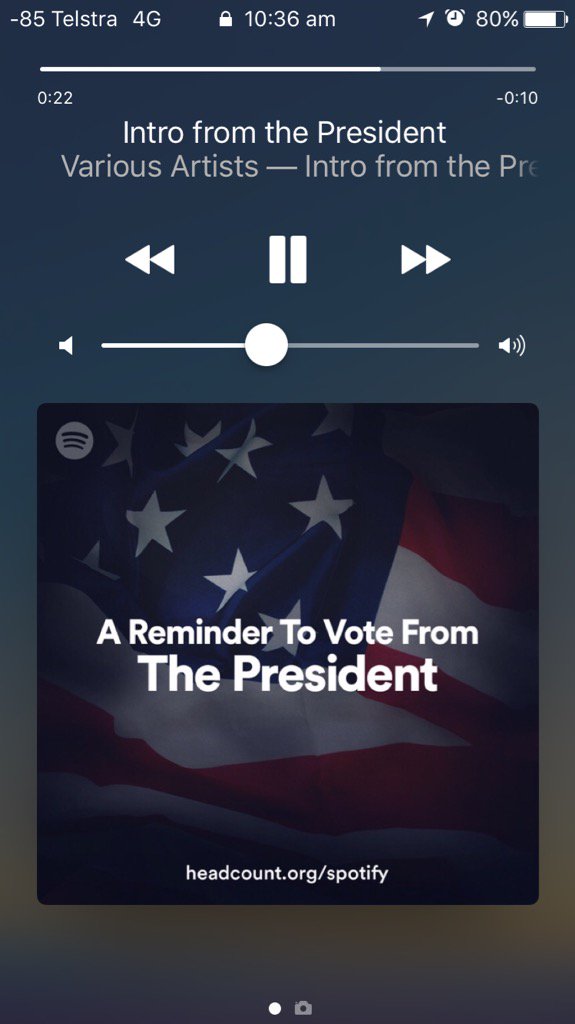 barack obama spotify