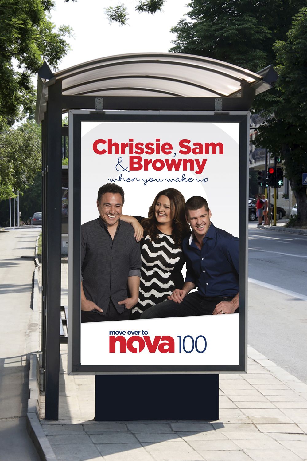 Nova100 Chrissie, Sam & Browny