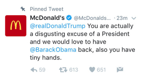 maccas tweet